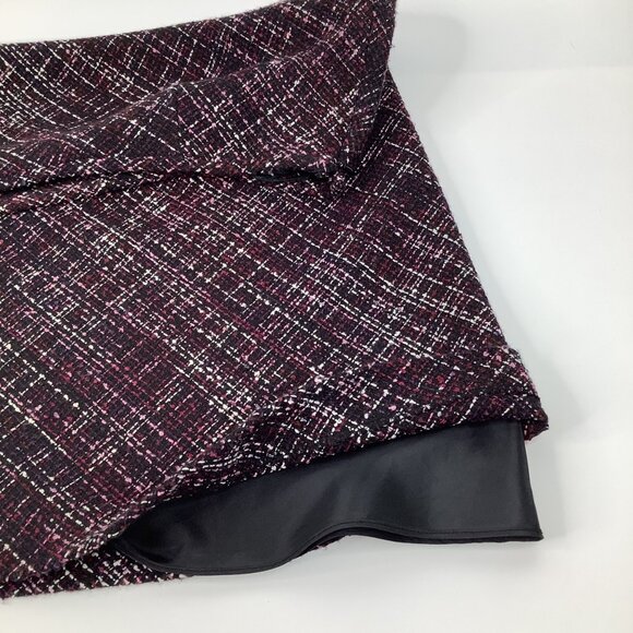 Evan Picone Tweed A-Line Skirt Size 12 Wool Blend Office Acadamia Old Money - Picture 6 of 6